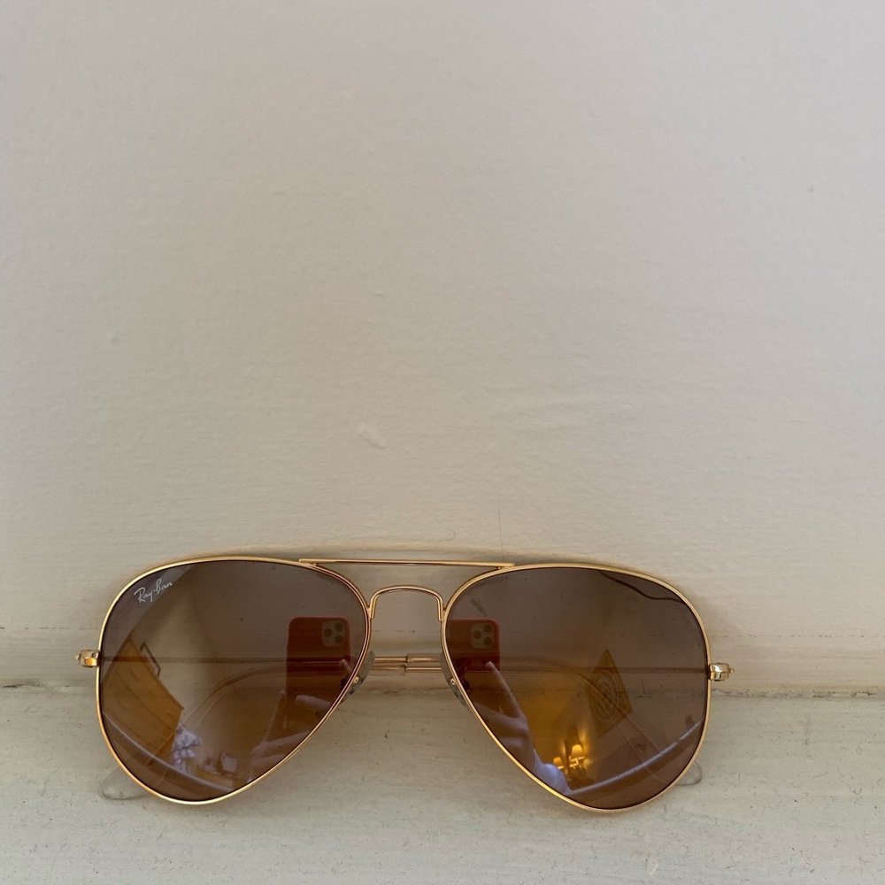 RB3025 light brown/pinkish aviators